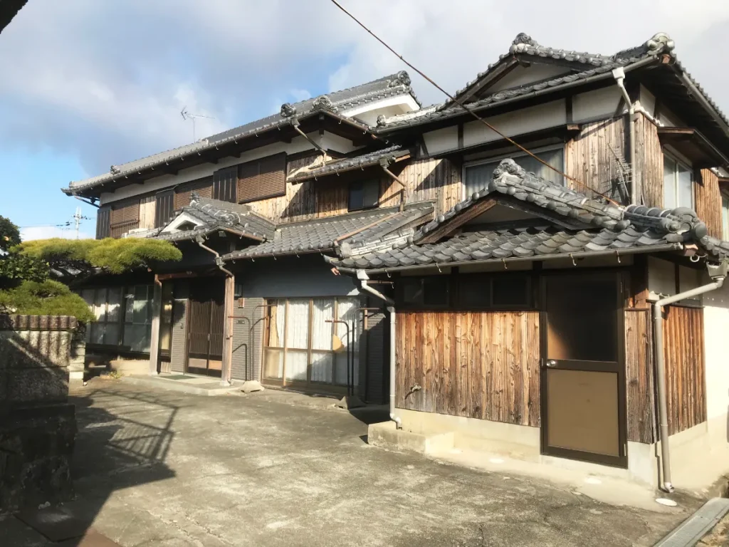 アスベスト含有の可能性のある一戸建て