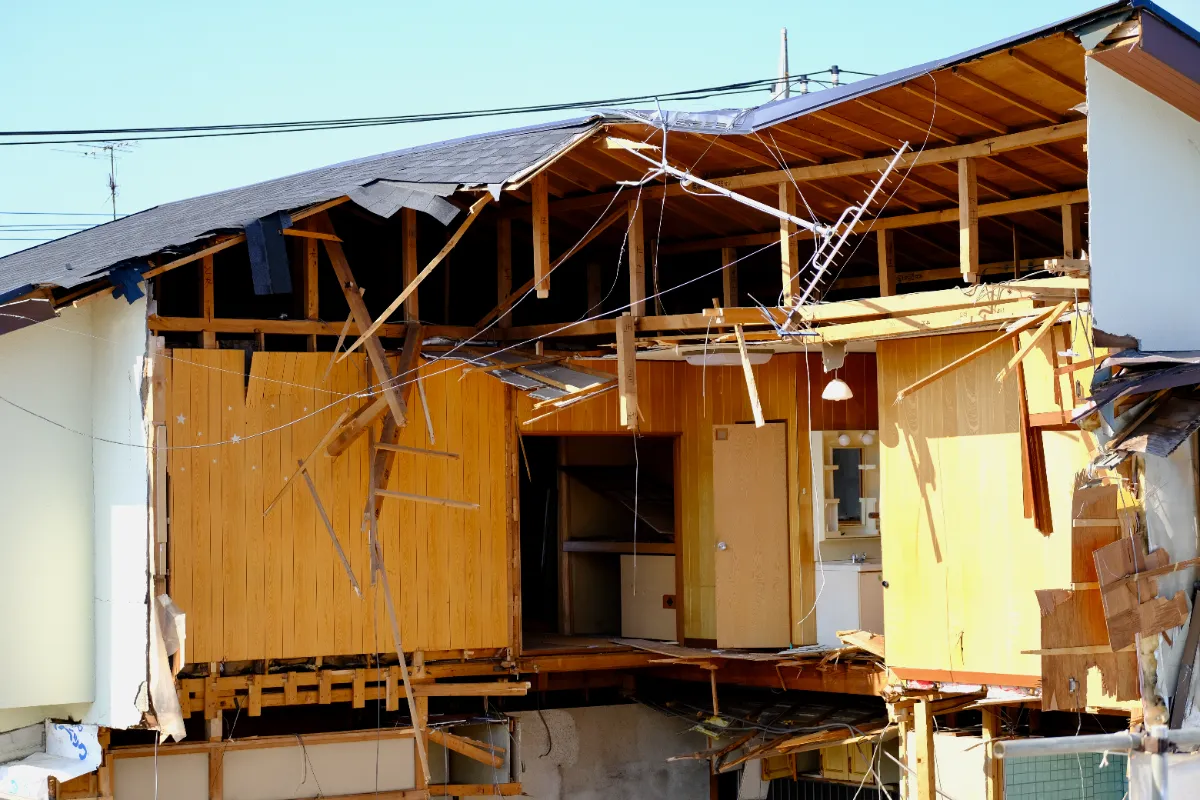 木造住宅の解体工事