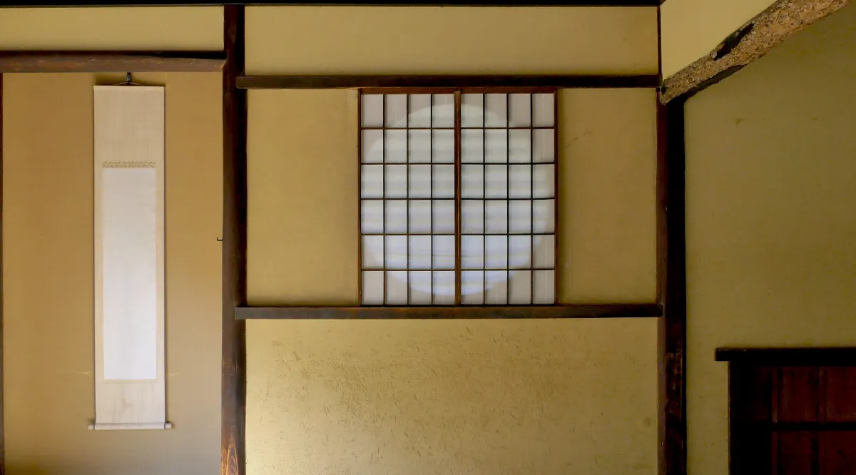 アスベスト含有可能性のある茶室