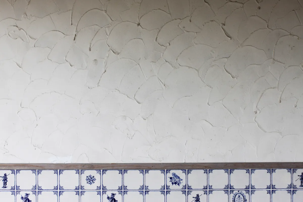 漆喰で仕上げられた壁