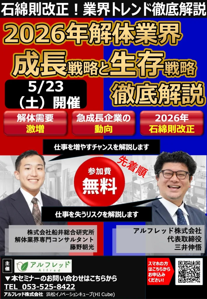 2026年解体業界成長戦略と生存戦略徹底解説資料